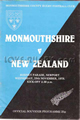 Monmouthshire v New Zealand 1978 rugby  